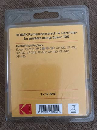 Cartucho Tinta Kodak Epson T29 Negro