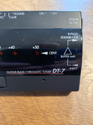 Afinador Korg DT-7 Guitarra/Bajo