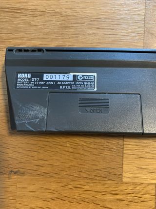 Afinador Korg DT-7 Guitarra/Bajo