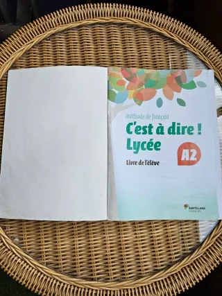 Libro Francés A2 1° Bachillerato