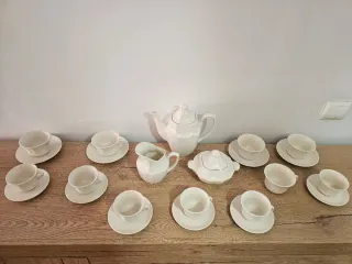 Juego de café La Cartuja de Sevilla