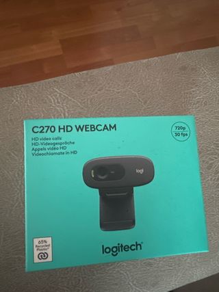 Webcam Logitech C270 HD Negra
