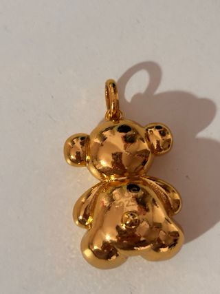 Colgante Oso Tous Grande Dorado