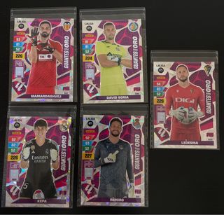 Cromos Adrenalyn XL Guantes de Oro 23-24