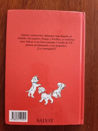 2 Libros: 101 Dálmatas y Peter Pan