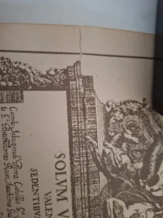 Antiguo plano Valencia Edetanorum