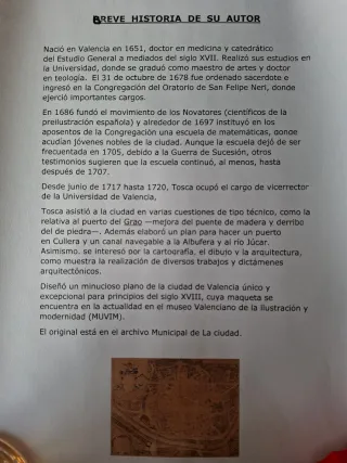 Antiguo plano Valencia Edetanorum