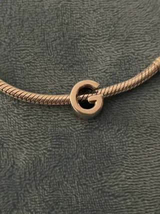 Charm Letras A, G, P, M, R, I lote