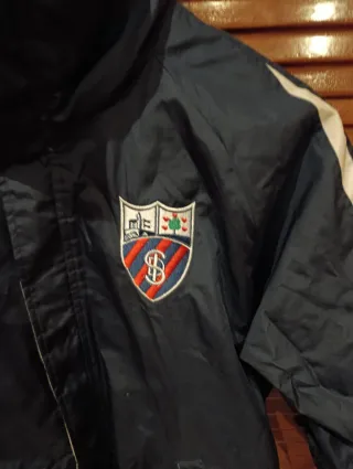 Parka Fútbol Errea Talla M 38-40 Azul