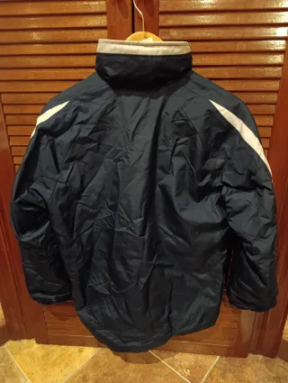 Parka Fútbol Errea Talla M 38-40 Azul