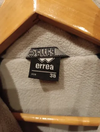 Parka Fútbol Errea Talla M 38-40 Azul