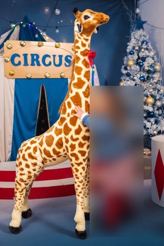 Peluche Girafa Melissa & Doug XL 140cm - Como Novo