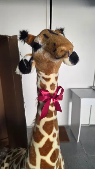 Peluche Girafa Melissa & Doug XL 140cm - Como Novo