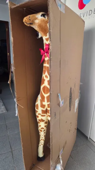 Peluche Girafa Melissa & Doug XL 140cm - Como Novo