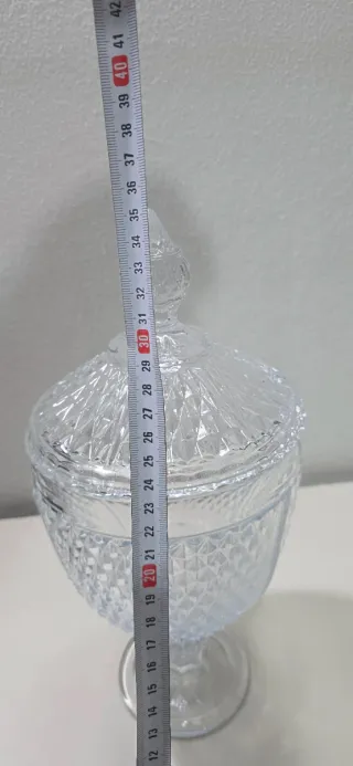 Porta cioccolatini in vetro