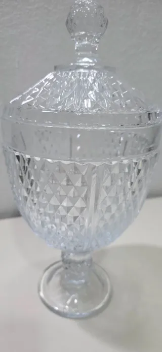 Porta cioccolatini in vetro