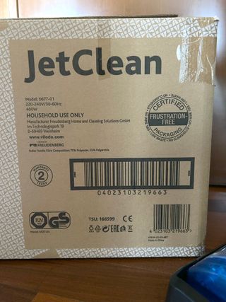 Vileda Jet Clean Lavapavimenti a Vapore