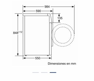 Lavadora Balay 6kg 1000 rpm