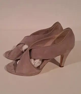 Sandali eleganti beige tg. 37,5