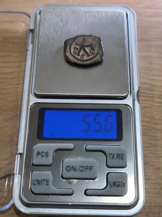 Moneda Bizantina Emperador Mauricio Tiberio