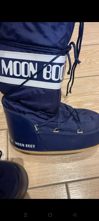 Moon Boot originali blu taglia 45/47