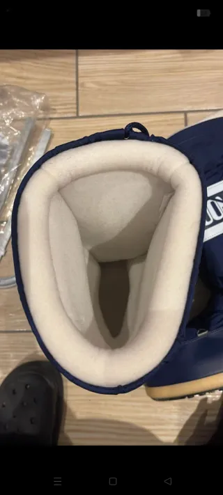 Moon Boot originali blu taglia 45/47