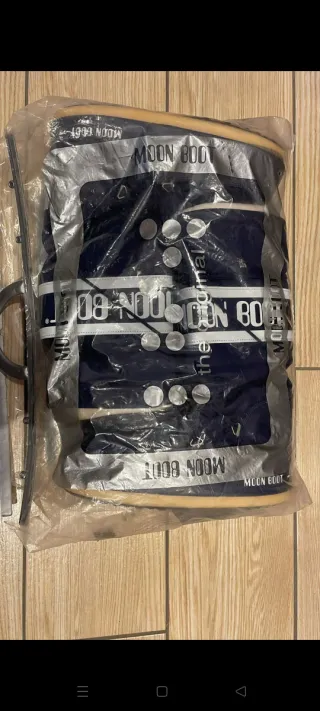 Moon Boot originali blu taglia 45/47