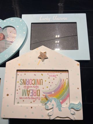 Marco de fotos infantil unicornio
