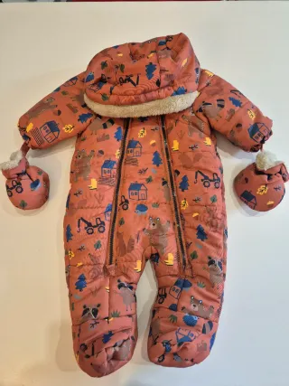 Saco de bebé con estampado de animales