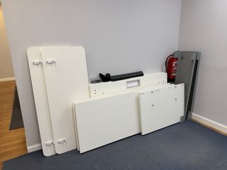 Mesa de Oficina Profesional 4 Puestos