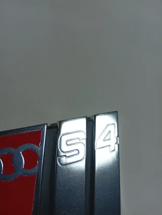 Emblema Audi S4 Trasero Original
