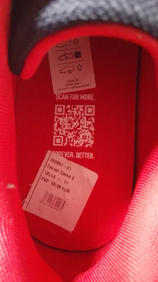 Zapatillas Puma Ferrari Talla 46