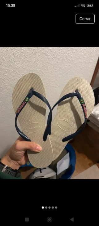 Chanclas Havaianas Talla 39