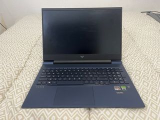 Portátil HP Gaming Azul y Plata