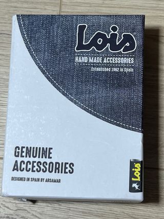 Monedero Lois Piel Beige RFID