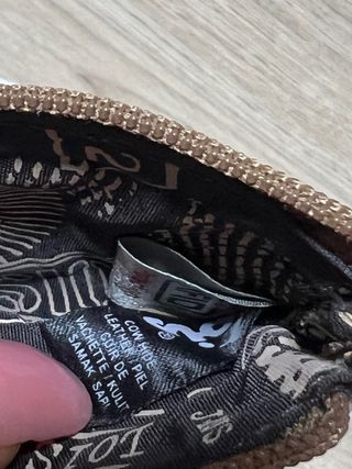 Monedero Lois Piel Beige RFID