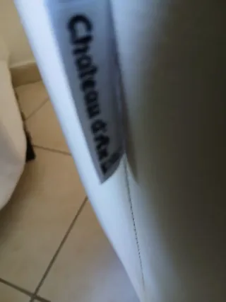 Divano Chateau d'Ax 3 posti in pelle