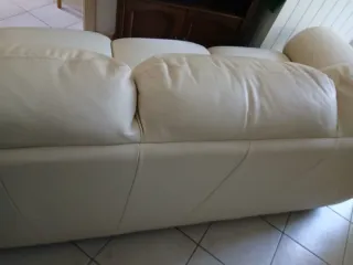 Divano Chateau d'Ax 3 posti in pelle