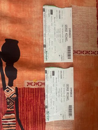 Entradas George Michael - Symphonica Tour 2011