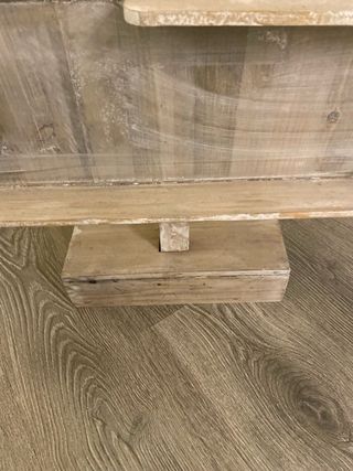 Albero Espositore Natale H122cm Legno