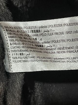 Cazadora biker efecto piel Mango