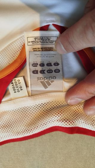 Camiseta Fútbol España 2004