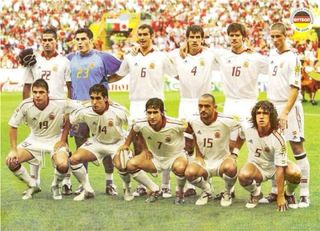 Camiseta Fútbol España 2004