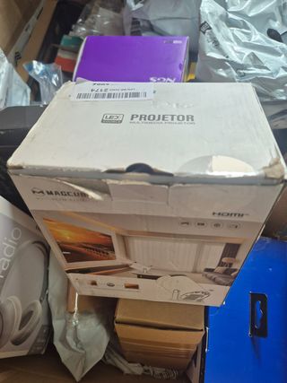 Proyector LED Magcubic Android HDMI Blanco