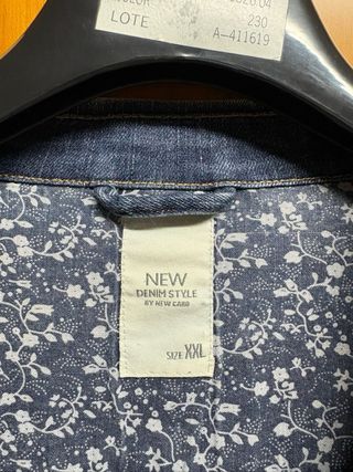 Chaqueta Vaquera Azul