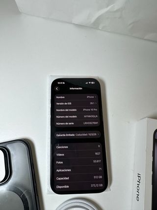 iPhone 16 Pro 512GB Negro