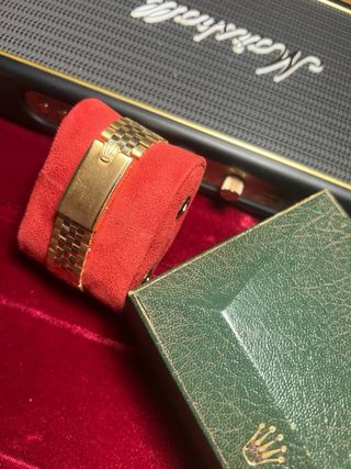 Rolex Date 1503 18kt Serpico Y Laino