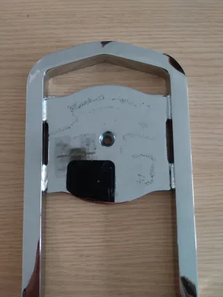 Respaldo Harley Davidson Cromado