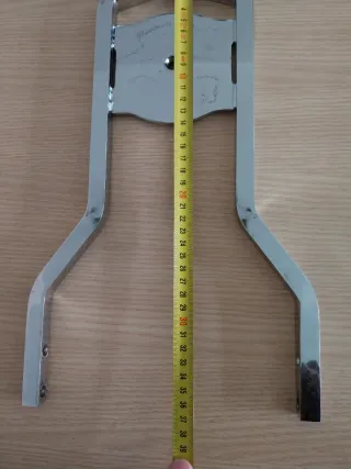 Respaldo Harley Davidson Cromado