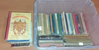 Lote 57 libros antiguos